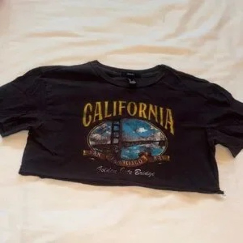 California Graphic Kids T-Shirt - Black